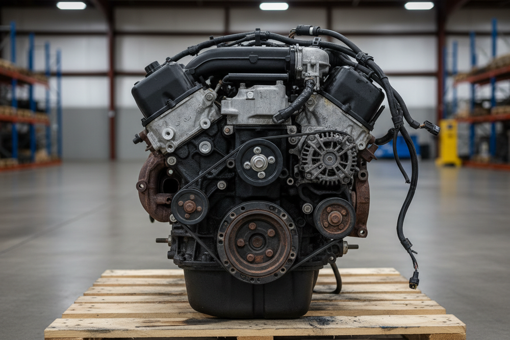 2014 Chevy Truck-Silverado 1500 (1999 Up) Used Engine 4.3L (VIN H, 8th digit, opt LV3)