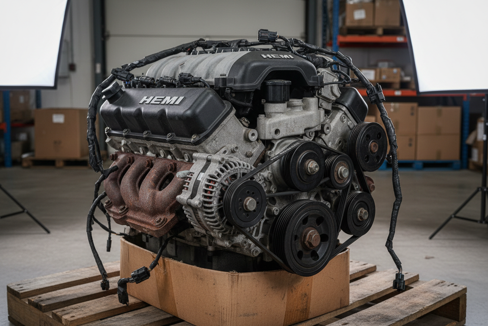 2015 Dodge Challenger (Chrysler) Used Engine 5.7L (VIN T, 8th digit), engine ID EZC