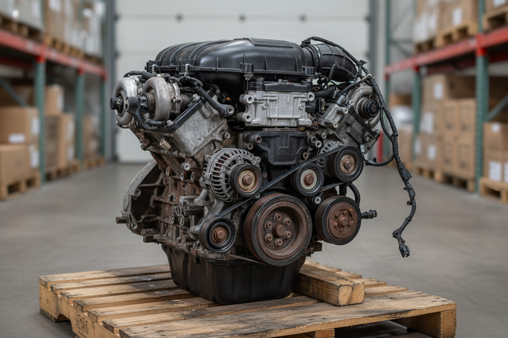 2015 Ford Explorer Used Engine 3.5L, turbo, (VIN T, 8th digit), w/o oil cooler