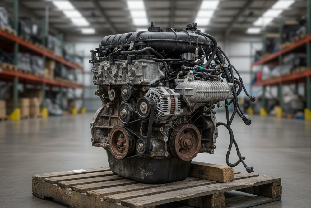 2015 Ford Explorer Used Engine 3.5L, w/o turbo; (VIN 8, 8th digit), oil cooler