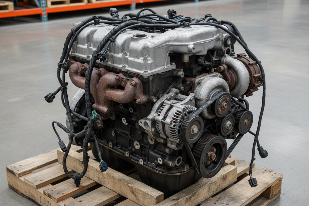 2016 Nissan Titan XD Used Engine 5.0L, (VIN B, 4th digit, 8 cylinder, diesel)
