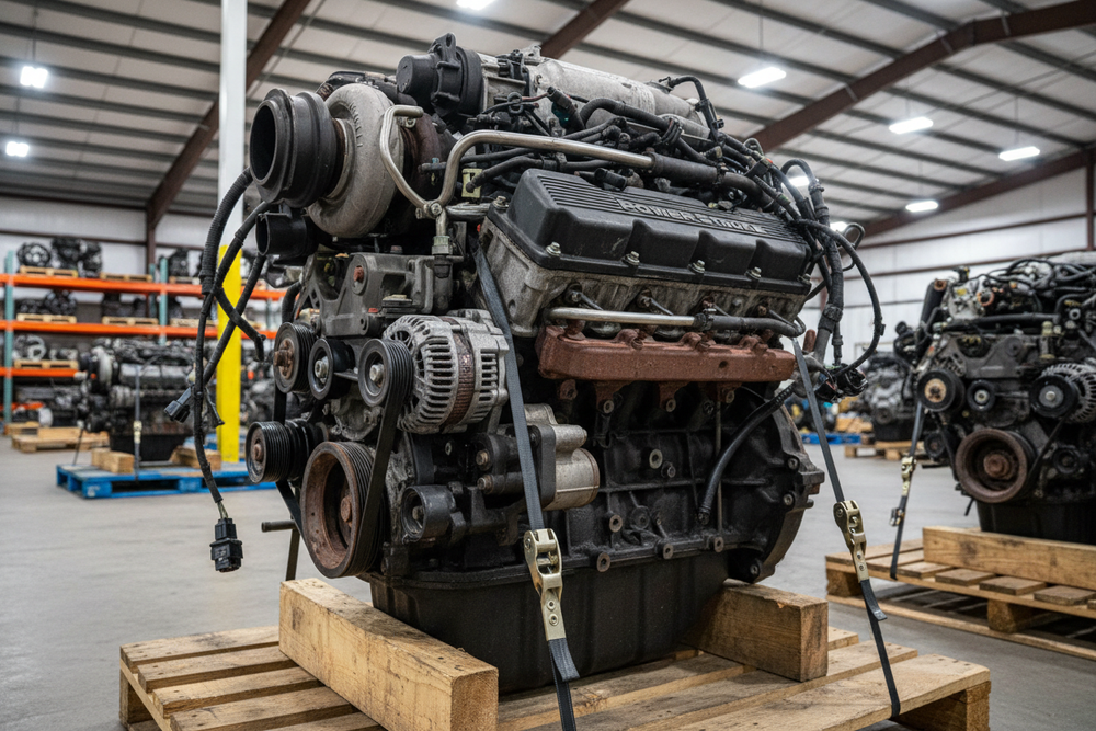 2017 Ford Truck-F250 Super Duty Used Engine 6.7L (VIN T, 8th digit, diesel), (pickup)