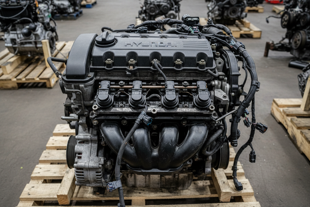 2017 Hyundai Sonata used Engine 2.4L (VIN F, 8th digit)