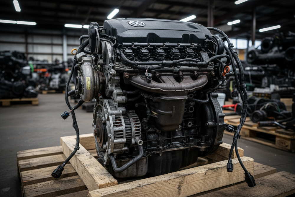 2017 Volkswagen Passat Used Engine 1.8L, VIN T (5th digit), (engine ID CPRA)