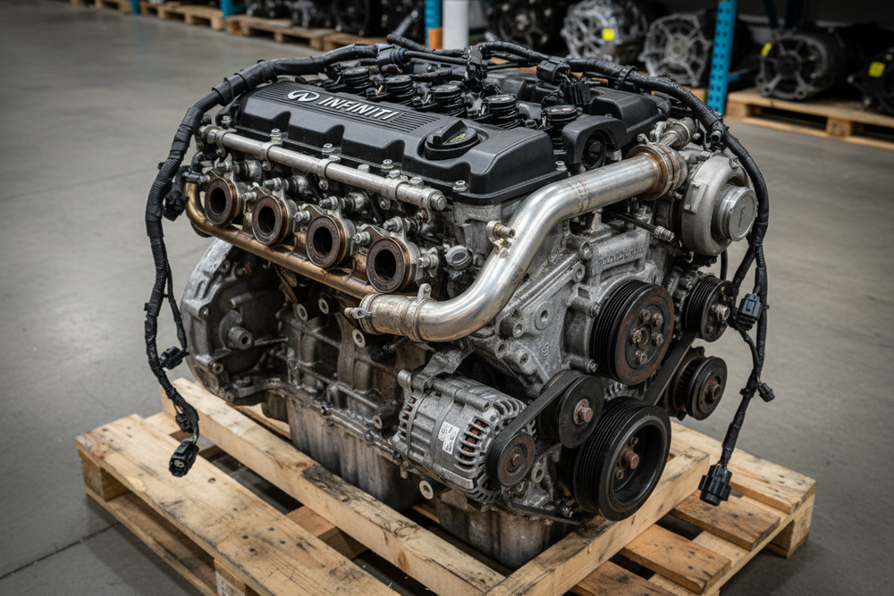 2018 Infiniti Q50 Used Engine 3.0L, VIN E (4th digit, VR30DDTT), AWD (300HP)