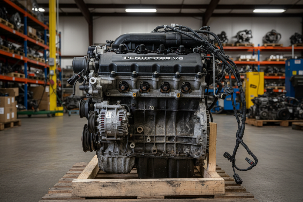 2019 Ram Promaster 3500 Used Engine (3.6L, gasoline, VIN G, 8th digit)