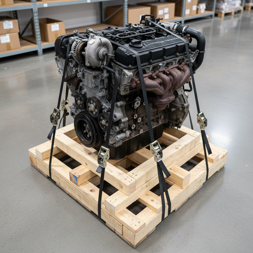 2019 Ford Anthem Used Engine 3.2L ( VIN X, 8Th Digit ), One Piece Oil Pan