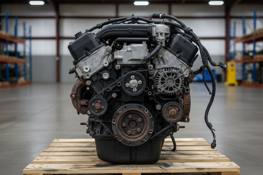 2014 Chevy Truck-Silverado 1500 (1999 Up) Used Engine 4.3L (VIN H, 8th digit, opt LV3)