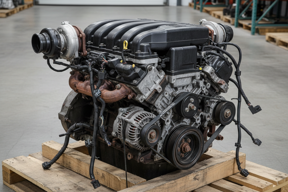 2014 Ford Truck-F150 Used Engine 3.5L (turbo), (VIN T, 8th digit), thru 12/15/13