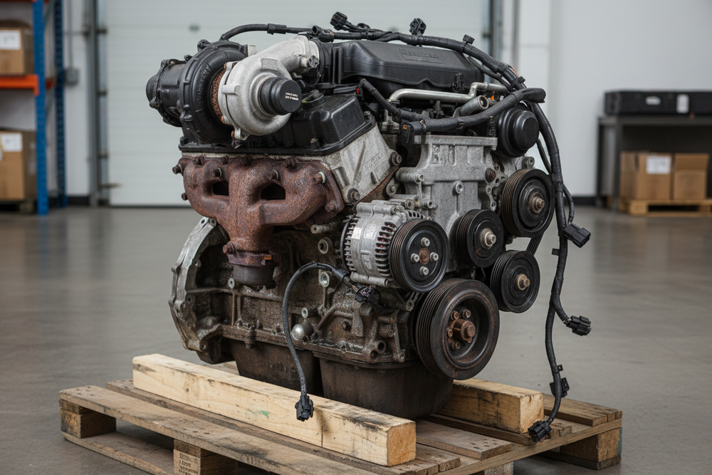 2015 Chevy Truck-Silverado 3500 (2001 Up) Used Engine 6.6L (VIN 8, 8th digit, opt LML)
