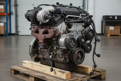 2015 Chevy Truck-Silverado 3500 (2001 Up) Used Engine 6.6L (VIN 8, 8th digit, opt LML)