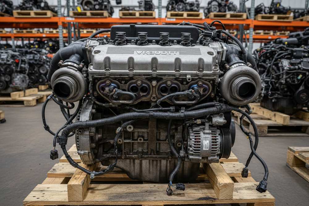 2016 Infiniti Q50 Used Engine 3.0L, VIN F (4th digit, VR30DDTT), AWD (400HP)