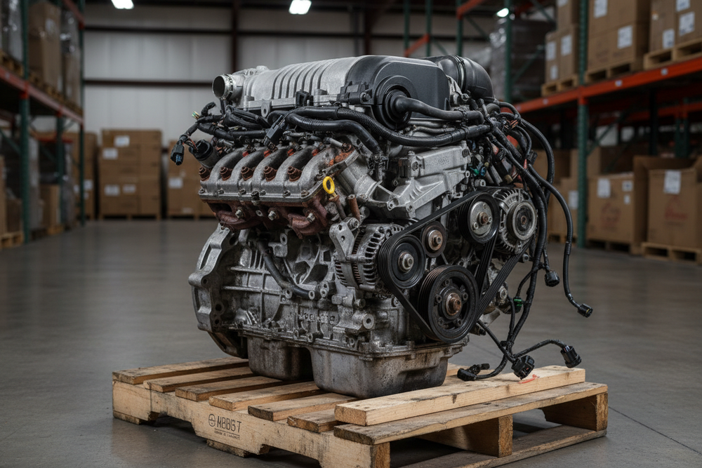 2017 Audi Q7 Used Engine 3.0L (VIN A, 5th digit, engine ID CREC)