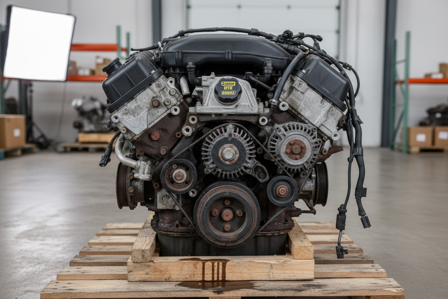 2017 Chevy Truck-Silverado 1500 (1999 Up) Used Engine 6.2L (VIN J, 8th digit, opt L86)
