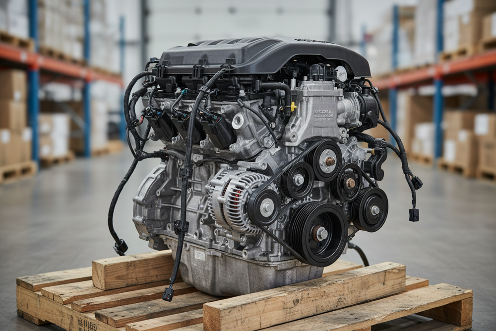 2017 Dodge Journey Used Engine 2.4L (VIN B, 8th digit), 4 speed transmission