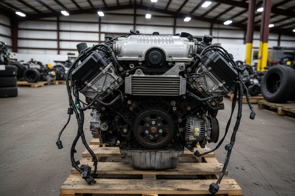 2017 Jaguar F Pace Used Engine 3.0L (VIN V, 8th digit)