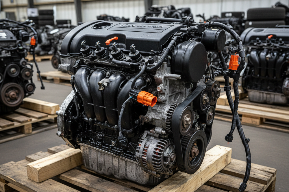 2017 Kia Optima Used Engine 2.0L, VIN E (8th digit, hybrid), gasoline