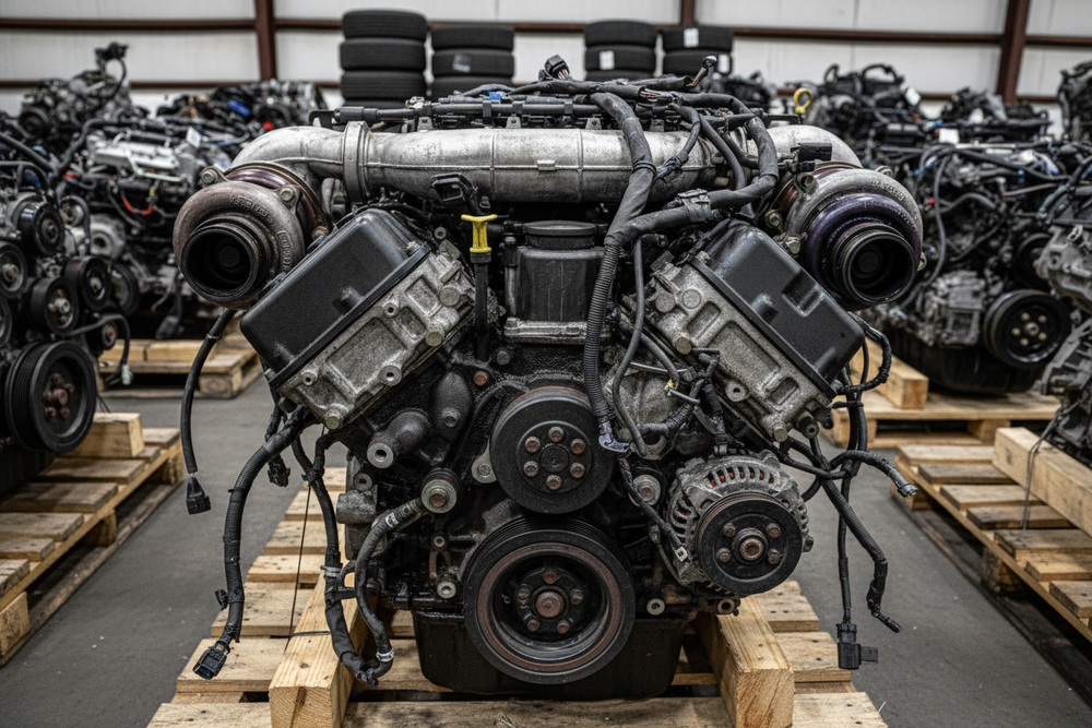 2018 Ford Truck-F150 Used Engine 3.5L (VIN G, 8th digit, turbo), thru 02/25/18