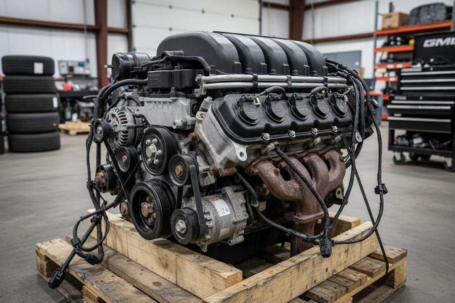 2018 GMC Truck-Yukon (except XL) Used Engine 6.2L (VIN J, 8th digit, opt L86)