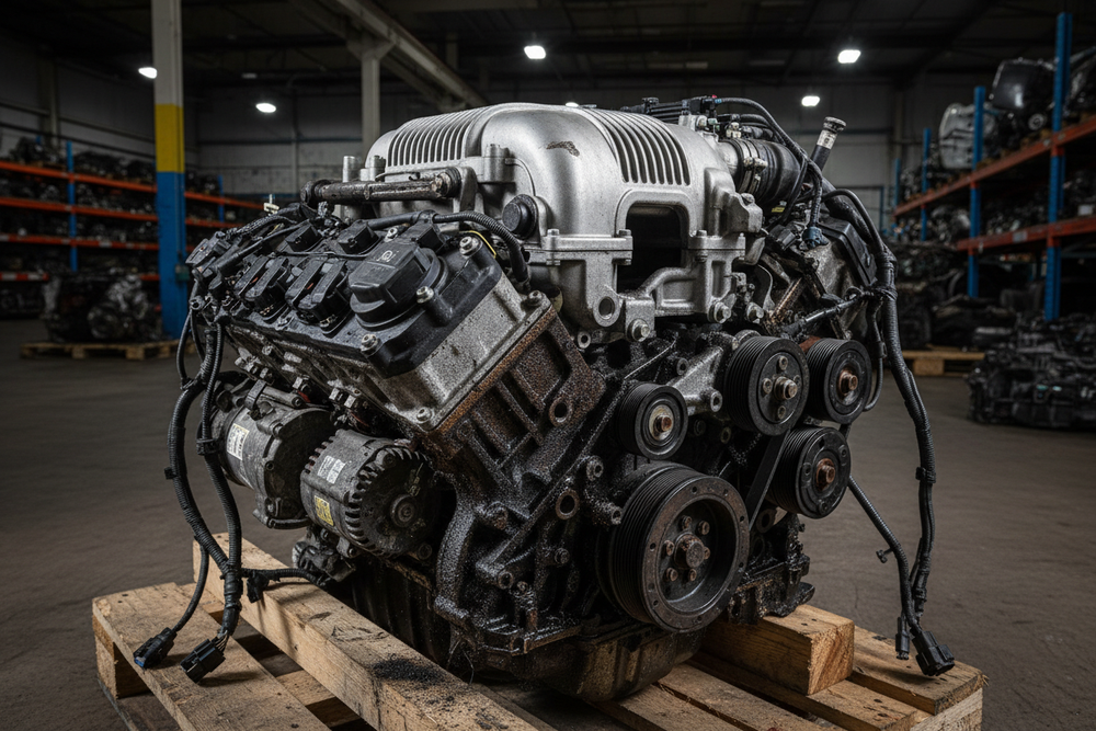 2018 LandRover-Range Rover Sport used Engine 3.0L, VIN V (8th digit)