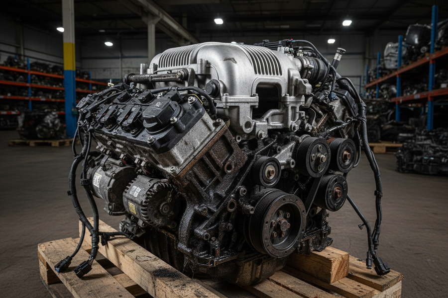 2018 LandRover-Range Rover Sport used Engine 3.0L, VIN V (8th digit)