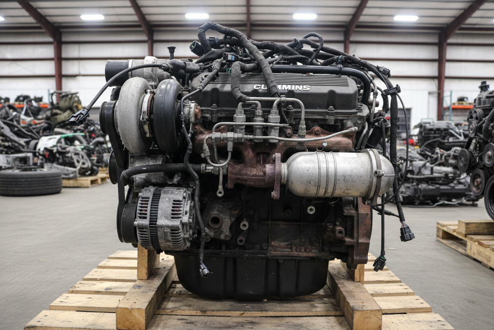 2018 Nissan Titan XD Used Engine 5.0L, (VIN B, 4th digit, 8 cylinder, diesel)