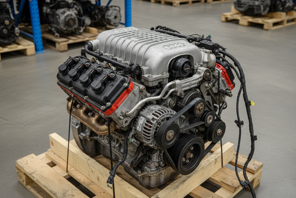 2019 Audi Q7 Used Engine 3.0L (VIN A, 5th digit, engine ID CREC)
