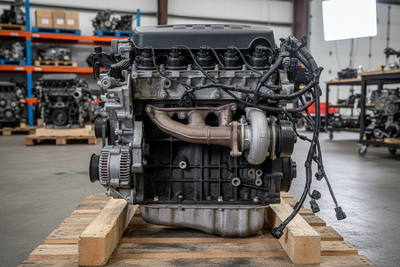 2019 Jeep Cherokee (except Grand Cherokee) Used Engine 2.0L (VIN N, 8th digit), one piece oil pan