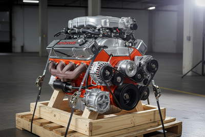 Dodge Engine on Pallet