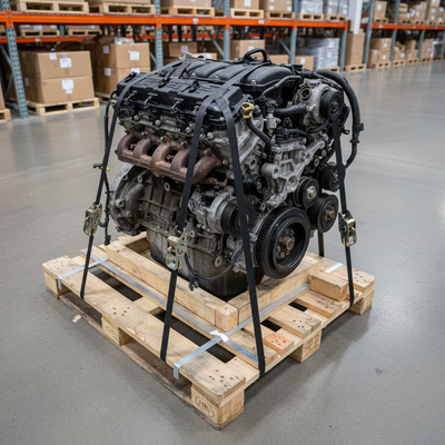 2013 Ford Explorer Used Engine 3.5L, W O Turbo; (VIN 8, 8Th Digit), Oil Cooler